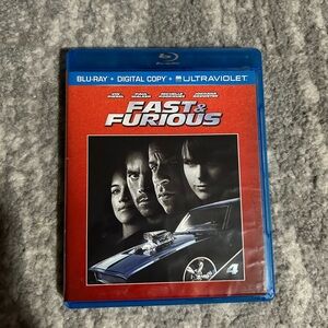 Fast & Furious Blu-ray in Blue Case